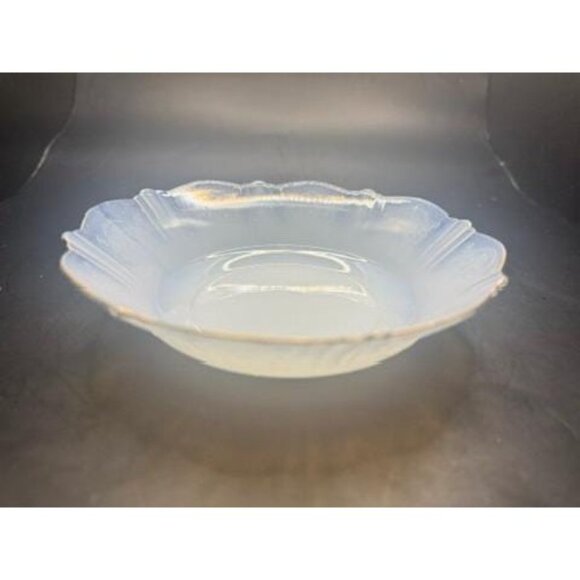 MacBeth-Evans "American Sweetheart" Monax W/ Gold Trim Depression Glass 6" Cerea - Picture 2 of 7